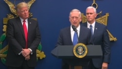 Defense Secretary Mattis Thanks Trump for Having 'Confidence in Me'