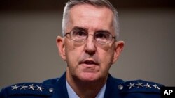 존 하이튼 미 합동참모본부 차장.