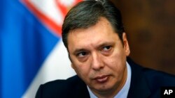 Premijer Srbije Aleksandar Vučić