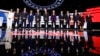 Učesnici debate potencijalnih predsedničkih kandidata demokrata u Vestervilu, u državi Ohajo, 15. oktobra 2019. (Foto: AP)