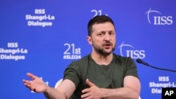 ولودیمیر زلنسکی، رئیس جمهوری اوکراین. (آرشیو)