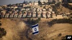 G'arbiy Sohilda Isroil qurgan yahudiy posyolkalaridan biri, 7-sentabr, 2009-yil.