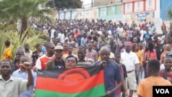 Malawi has been facing a wave of protests since President Peter Mutharika secured a second term in May, most them ending in violence. (Lameck Masina/VOA)