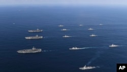 Američki brodovi učestvuju u vojnim manevrima sa Južnom Korejom (arhivski snimak)