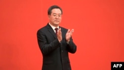 新一届中共中央政治局常委丁薛祥。（October 23, 2022）