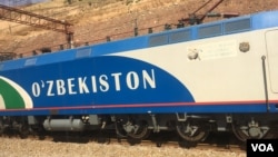Many in Uzbekistan hope that the new joint railway expected to link the country with Kyrgyzstan and China will boost local business and create economic opportunities. (VOA)