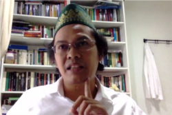 Peneliti Lembaga Ilmu Pengetahuan Indonesia (LIPI) Ahmad Najib Burhani.(Foto screenshot)