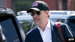 Sin predsednika Bajdena Hanter u Vašingtonu, 4. jula 2023. (Foto: AFP/Saul Loeb)