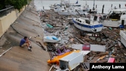 飓风汉娜(Hanna) 7月26日重创美国德克萨斯州的科珀斯克里斯蒂市(Corpus Christi)。