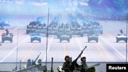 北京大阅兵（2015年9月3日）。