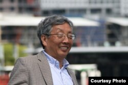 位于美国纽约的《北京之春》名誉主编胡平 (照片提供: 胡平)