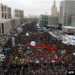 Moskvada “yo’qolsin Putin” shiori ostida namoyishlar