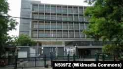 资料照：日本驻北京大使馆(2018年6月8日)