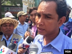 លោក​ អំ សំអាត​ ប្រធានការងារបច្ចេកទេសស៊ើប​អង្កេត​អង្គការ​សិទ្ធិមនុស្ស​លីកាដូ