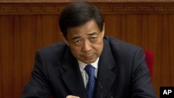 Bo Xilai (March 11, 2012 file photo)