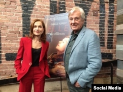 پل ورهوفن و ایزابل هوپر بازیگر نقش اول فیلم