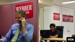 Član skupštine Nju Džersija, Džej Veber je naišao na ozbiljnu rivalku u okrugu koji tradicionalno glasa za republikance.