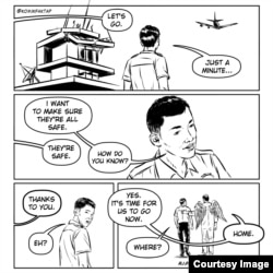 Komik mengenang Anthonius Gunawan Agung karya Iskandar Salim dalam bahasa Inggris (Dok: Iskandar Salim)