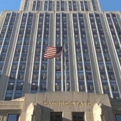 The Empire State Building in New York City