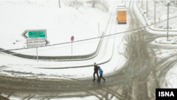 بارش برف در استان تهران