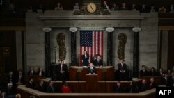 기시다 후미오 일본 총리가 11일 미국 의회 상∙하원 합동 연설을 하고 있다.