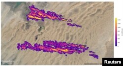 توده‌های متان در ترکمنستان