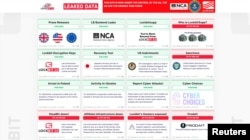 سایت باند جرائم سایبری «لاک‌بیت»