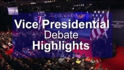 Highlights From the Vice Presidential Debate