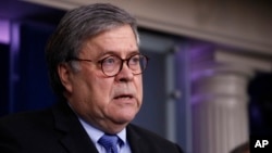 Američki sekretar za pravosuđe Vilijam Bar