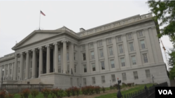 Здание Министерства финансов в Вашингтоне