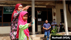 Perempuan dan anak menjadi korban dengan trauma paling berat dalam insiden Wadas. (Foto Nurhadi)