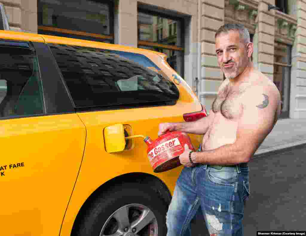 Mr. January, Louie, 2018 NYC Taxi Drivers Calendar