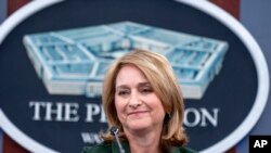 美国国防部副部长凯瑟琳·希克斯（Kathleen Hicks）（美联社资料图）
