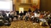 Dialog terbuka mengenai Papua yang digelar Amnesty International Indonesia di sebuah hotel di Jakarta, Kamis, 14 Februari 2019. (Foto: VOA/Fathiyah)