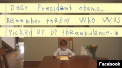 A young American boy's letter to President Obama has gone viral.