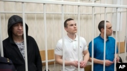 Игорь Сергунин, Алексей Липцер и Вадим Кобзев. Петушки, Владимирская область. 17 января 2025 г. 