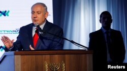 PM Israel Benjamin Netanyahu di Ashdod, Israel, 21 Desember 2017. 