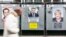 A man walks past electoral posters displaying presidential candidates in Paris, France, April 17, 2017. 