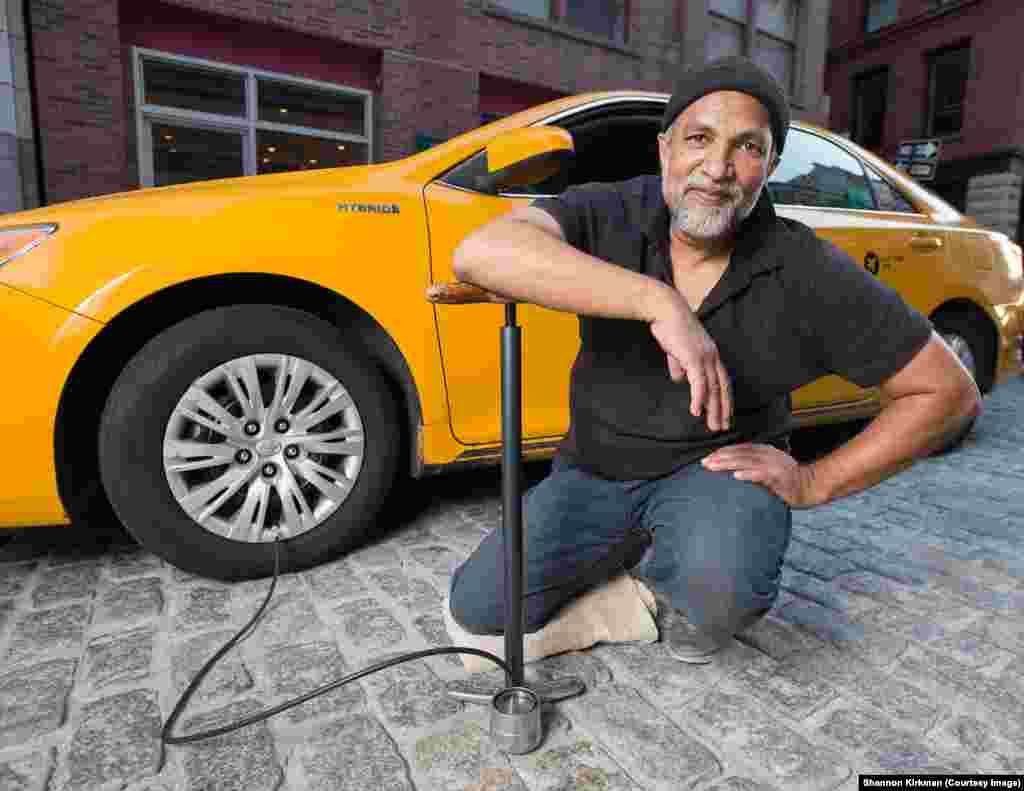 Mr. March, Iqbal, 2018 NYC Taxi Drivers Calendar.