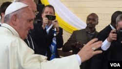 The Pope Speaks with Kenyans in Nairobi's Kangemi Slum