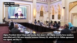 Afghan Government Says Thousands Killed Since US-Taliban Peace Pact