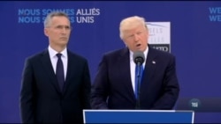 Трамп назвав тероризм та російську агресію серед головних загроз, на яких має сфокусуватися НАТО. Відео