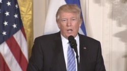 Trump: 'Looking at Two-State and One-State' Solution