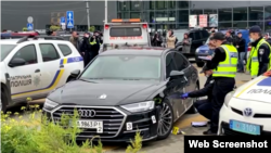 خودروی آسیب دیده در حمله - ۳۱ شهریور ۱۴۰۰