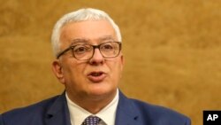 Predsjednik Skupštine Crne Gore, Andrija Mandić (Foto: AP/Risto Bozovic)