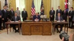 Donald Tramp o sporazumu koji su potpisali Srbija i Kosovo